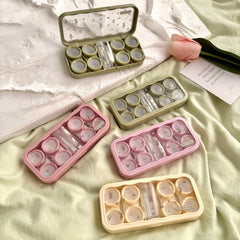 Crushed Tulips Coloured Contact Lens Case