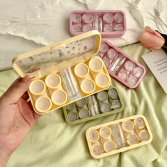 Crushed Tulips Coloured Contact Lens Case