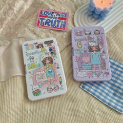 SweetHeart Girl Coloured Contact Lens Case