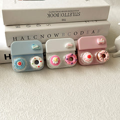 Lovely Pastel-Style Cake Coloured Contact Lens Case