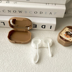 Bakery Buddies Coloured Contact Lens Case