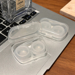 Macaron Pastel Pocket Coloured Contact Lens Case