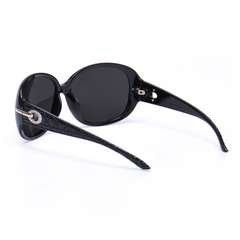 Anna Oversized Black Sunglasses