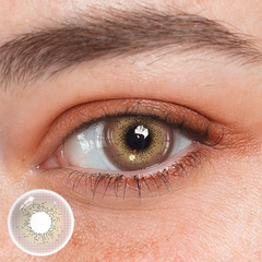Gimlet Brown Coloured Contact Lenses