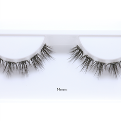 Luciana Black Lashes - 14mm