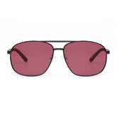 Antonia Aviators Red Sunglasses