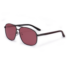 Antonia Aviators Red Sunglasses