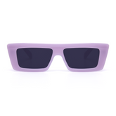 Yolanda Rectangle Purple Sunglasses