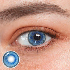 Morena Blue Coloured Contact Lenses