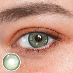Dione Green Coloured Contact Lenses