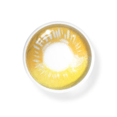 Cosplay Anime Yellow Prescription Coloured Contact Lenses