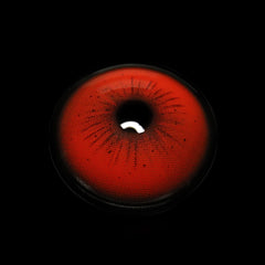 Cosplay Fallen Angel Red Coloured Contact Lenses