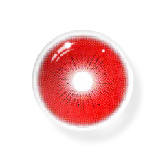 Cosplay Fallen Angel Red Coloured Contact Lenses