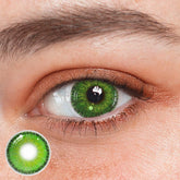 Maiara Green Coloured Contact Lenses