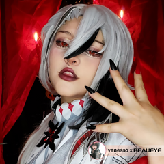 Cosplay Fairy Red Coloured Contact Lenses