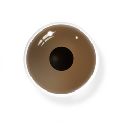 Lightbringer Deep Brown Prosthetic Lenses