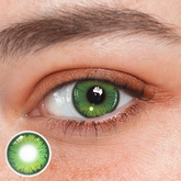 Cosplay Butterfly Green Coloured Contact Lenses