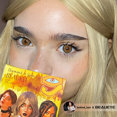 Cyrene Hazel Prescription Coloured Contact Lenses
