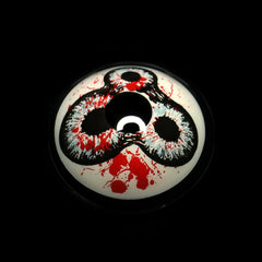 Cosplay Devil Date Eyes Black ColouredContact Lenses