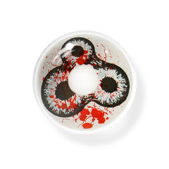 Cosplay Devil Date Eyes Black ColouredContact Lenses