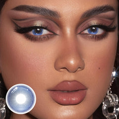 Soraya Blue Coloured Contact Lenses