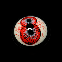 Cosplay Twin Abyss Eyes Red Coloured Contact Lenses
