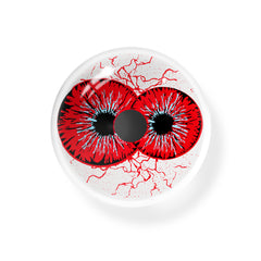 Cosplay Twin Abyss Eyes Red Coloured Contact Lenses