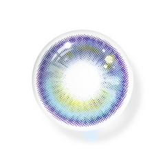Yari Blue Prescription Coloured Contact Lenses