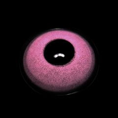 Cosplay Fluorescent Pink Coloured Contact Lenses