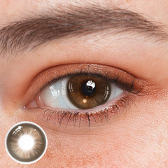 Americano Brown Prescription Coloured Contact Lenses