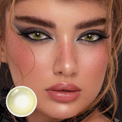 Elite Sandy Gray Prescription Coloured Contact Lenses