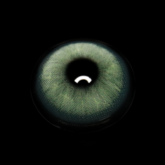 Goldie Green Prescription Coloured Contact Lenses