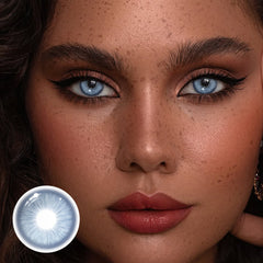 Goldie Blue Prescription Coloured Contact Lenses