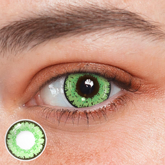 Cosplay Queen Light Green Coloured Contact Lenses