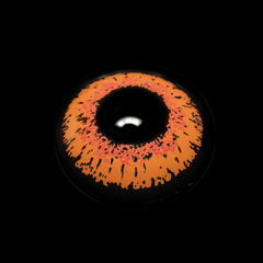 Cosplay Queen Yellow Brown Coloured Contact Lenses