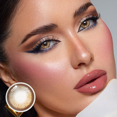 Deema Brown Coloured Contact Lenses