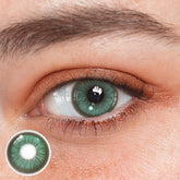 Sapir Green Coloured Contact Lenses