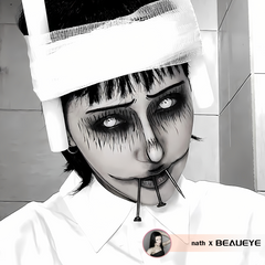 Halloween Rick White Contact Lenses
