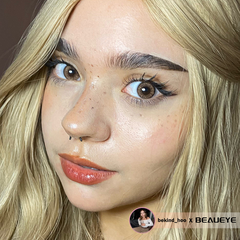 Hinata Fresh Hazel Brown Prescription Coloured Contact Lenses