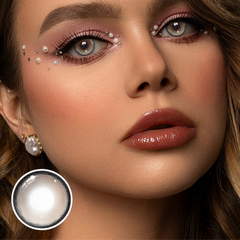 Linette Milk Brown Coloured Contact Lenses