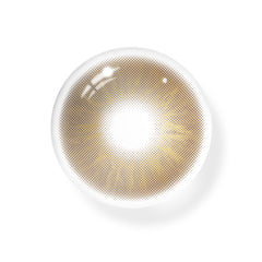 Love Story Pea Brown Prescription Coloured Contact Lenses