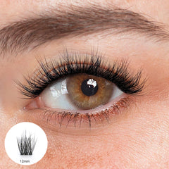 Luciana Black Lashes - 12mm