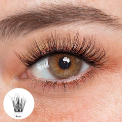 Luciana Black Lashes - 14mm