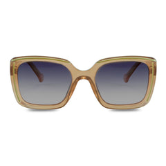 Diva Oversized Champagne Sunglasses