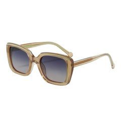 Diva Oversized Champagne Sunglasses