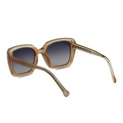 Diva Oversized Champagne Sunglasses