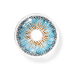 Cyrene Dark Blue Coloured Contact Lenses