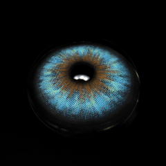 Cyrene Dark Blue Coloured Contact Lenses