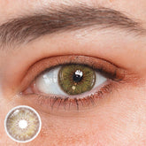 Cyrene Amber Hazel Coloured Contact Lenses