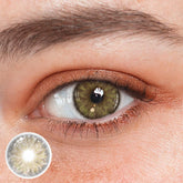 Cyrene Honey Brown Coloured Contact Lenses